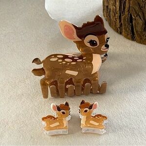 Fairytale Deer - Hair Clip Set